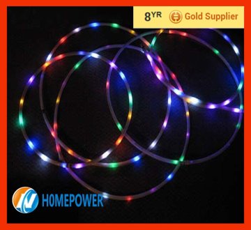 Flash of light hula hoop,Luminescence hula hoop,Massage hula hoop