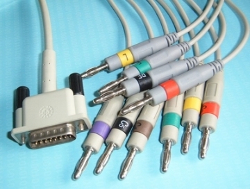 HP ECG Cable with 10 Leadwires