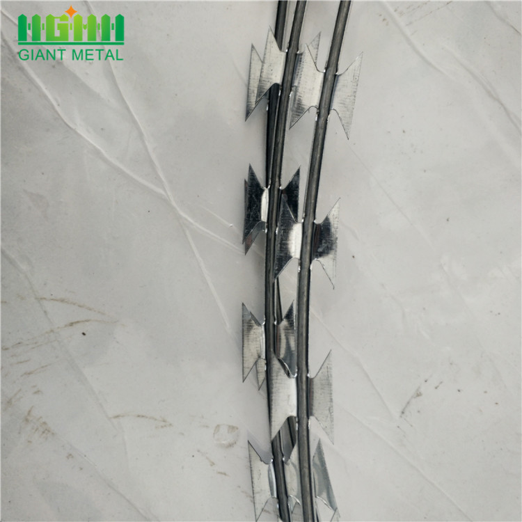 High Quality Hot Dipped Galvanized Clips Razor Wire