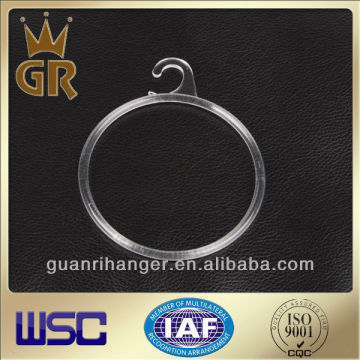 Circular plastic accessory hanger H11