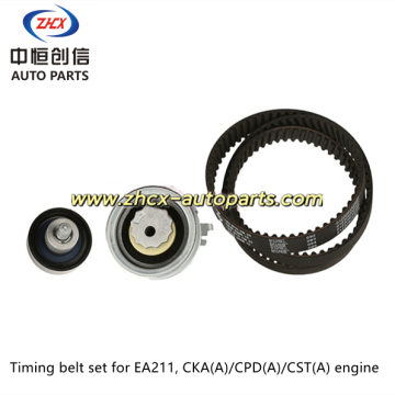 Timing belt set for EA211 engine