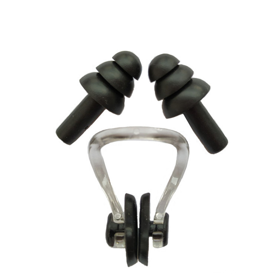 Spiral silicone swimming earplug Spiral silicone swimming earplug