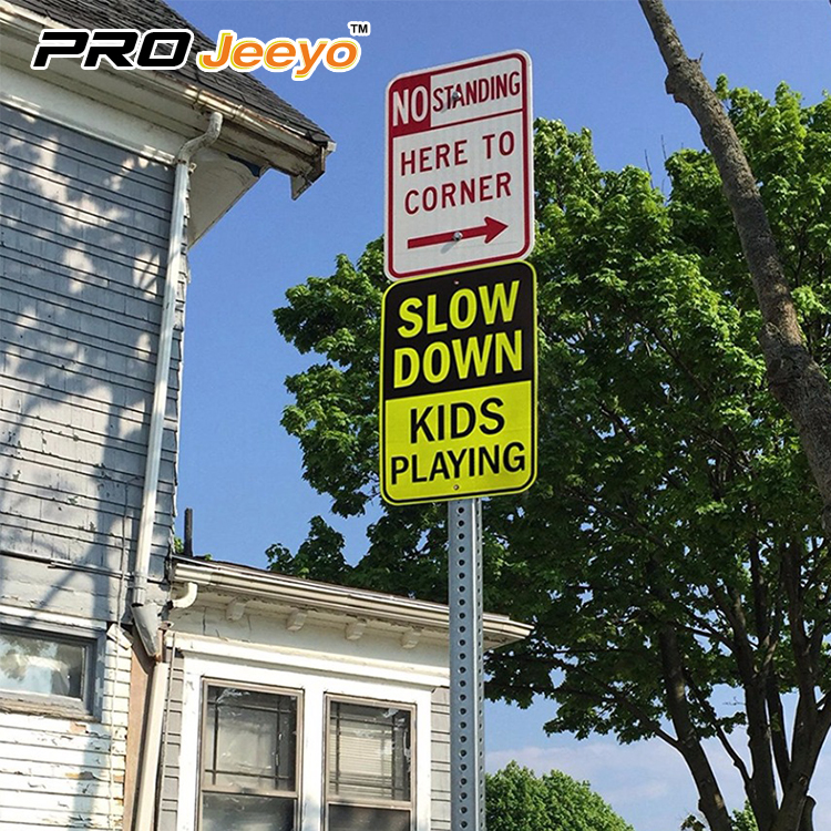 slow down sign 4