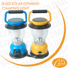 goldmore1 portable rechargeable 8led solar camping light, portable solar camping lanterns , DC charging solar camping light