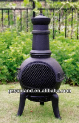 cast iron chiminea