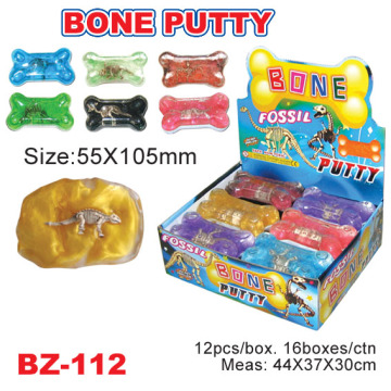 Bone Shaped Dinosaur Fossil Putty