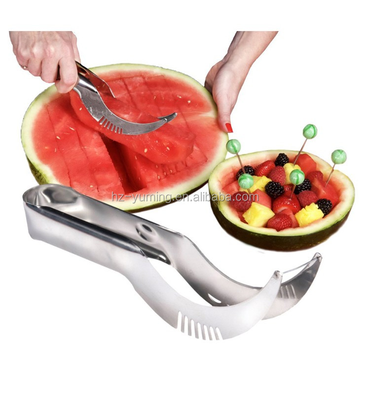 Amazon Hot selling Stainless Steel Watermelon slicer Corer cutter