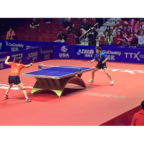 High End ITTF Approved Indoor PVC Table Tennis Sport Floor for Event and Training