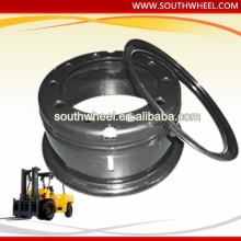 Forklift truck 20" black and red rims