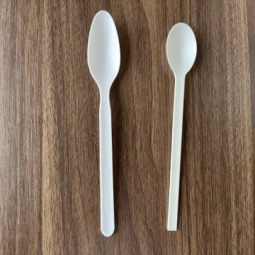 Sustainable Quality Eco PLA cutlery disposable plastic spoon
