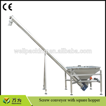 Stainless steel spiral conveyor, spiral vibration feeding machine