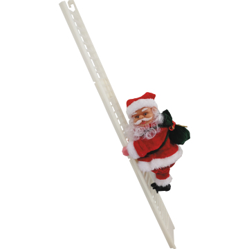 20CM CLIMBING LADDER SANTA CLAUS XMAS DECORATION