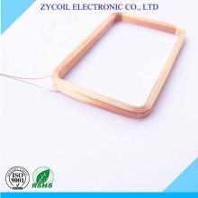Multilayer Custom Coil Winding , High Impedance Square Air Core Coil