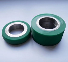 Custom Cast Polyurethane Urethane Idler Roller Wheel