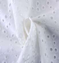 indian white cotton crochet lace fabric