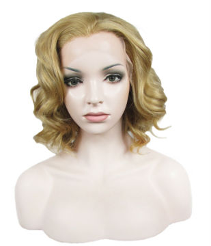 Imstyle Blonde Lace Front Princess Style Synthetic Lace Front Wig