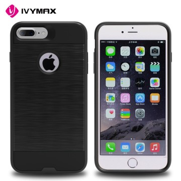 Hybrid Heavy Duty Case For iphone 7 Plus Metal Hybrid Case