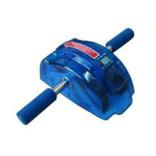 Roller slider with electronic counter