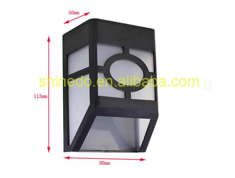 Made in China Wholesale Warm White Fence Gutter Solar Light Parts