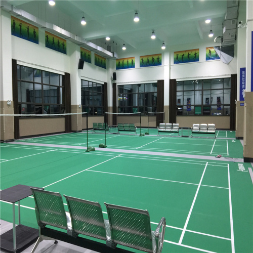 พื้นกีฬา Enlio Badminton Floor พร้อมใบรับรอง BWF