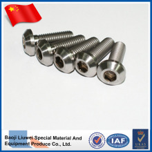gr2 titanium hex socket button head screws