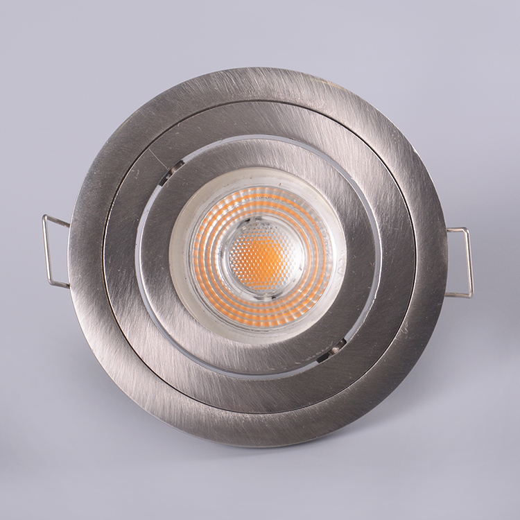 Aluminum die cast downlight fixture MR16 GU10 recessed light fitting
