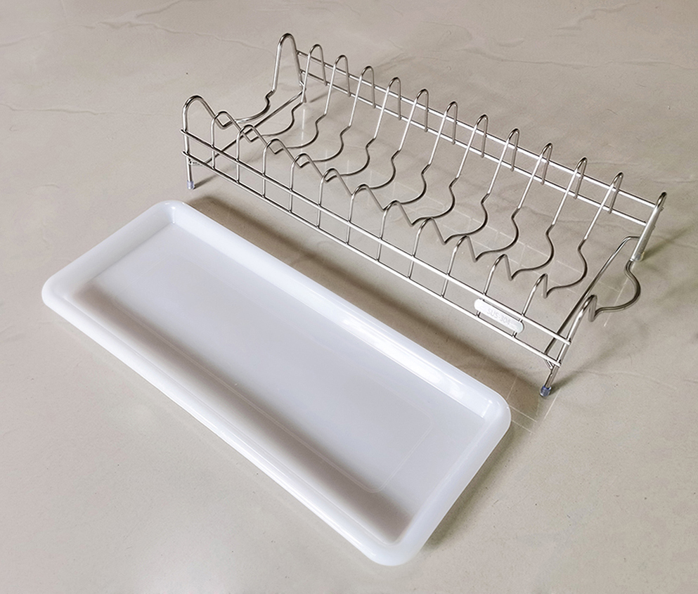 dish rack covered
