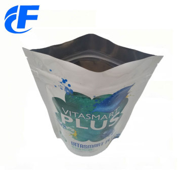 Heat seal aluminum foil zipper packaging bag