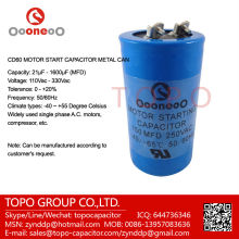motor starting capacitores with 150 mfd 250 vac screw terminals