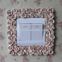 Artificial made in china resin decorative switch cover