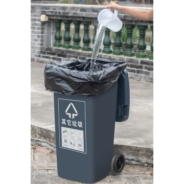 Big Capacity Black Plastic Garbage Bag