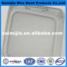 lower price and exquisite technical stainless steel mesh baske