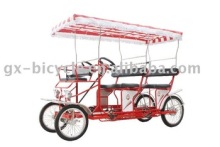 FOUR-WHEEL LEISURE BICYCLE