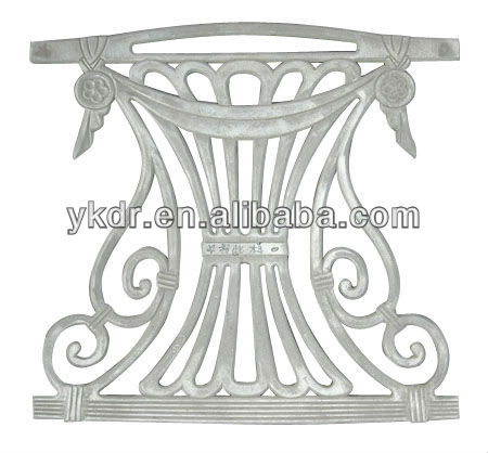 Wholesale aluminum sand casting easily Assembled cast fence aluminum post cap foundry for sale