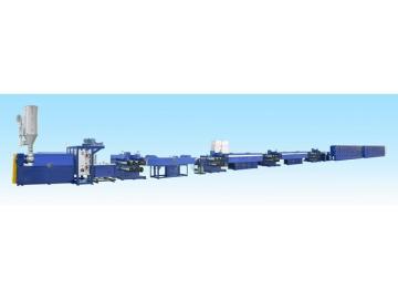 Monofilament extruding line for industrial net