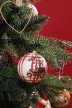 Panited Handmade Christmas Ball