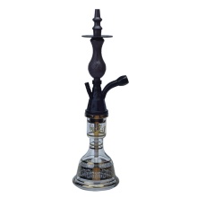 small size black color hookah steam cheap price lacquer color shisha  popular model hookah steam hookah body Z-9004