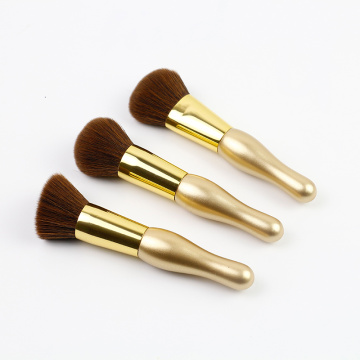 Fabrik Direktverkauf Gold Farbe Mini Make-up Pinsel