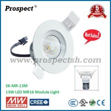2015 new design mr16 cob 13W led spot lighting