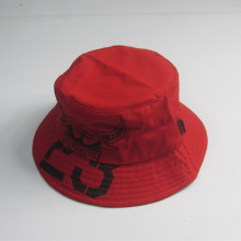 Kvinnor Red Print Bucket Hat