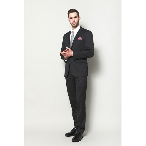 MEN'S WOVEN POLY VISCOSE JACQUARD SUITS