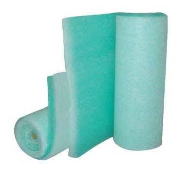 Paint Stop Spray Booth Fiberglass Filter Media, Flexible Air Filter Media Rolls / Pads