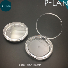 OEM Clear Cosmetic Compact Eyeshadow Palette case packaging