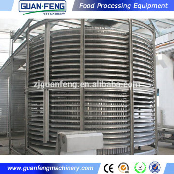 Spiral Freezer for Poultry Products small blast freezer