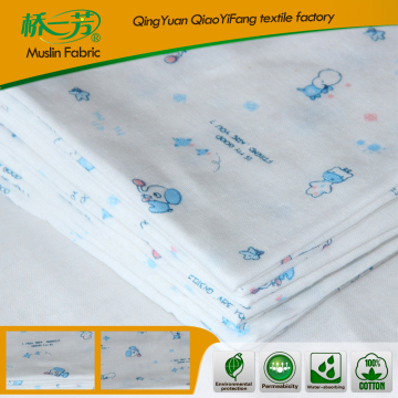 Pure white infant Organic cotton muslin cloth