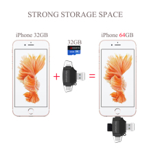 Marceloant Memory Card Adapter Microo SD Card Reader for iPad