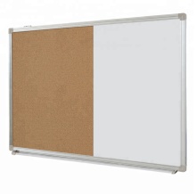 China half white board and half cork board shapes soft cork board