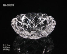 Extremly White Material Glass Candle Holder