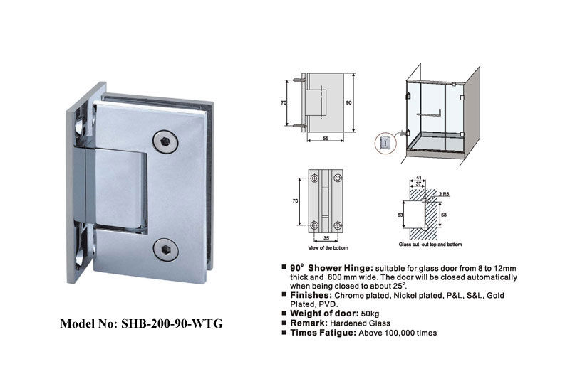 Bathroom Door Hinges Polish Finish