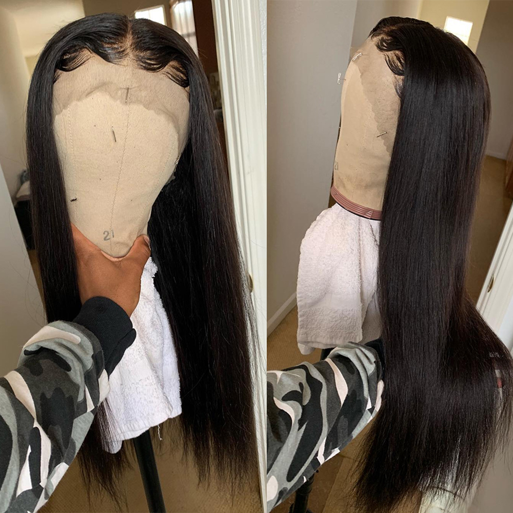 Cheap Pre-Pluck Brazilian Human Hair Lace Front Wigs,Closure Natural Human Hair Wigs for Black Women,HD Lace Frontal Wig Vendors